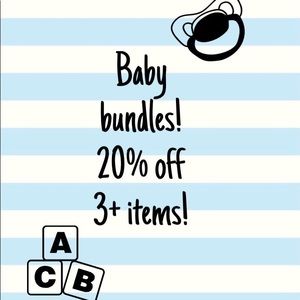 Baby bundle! Posting more baby items this week!